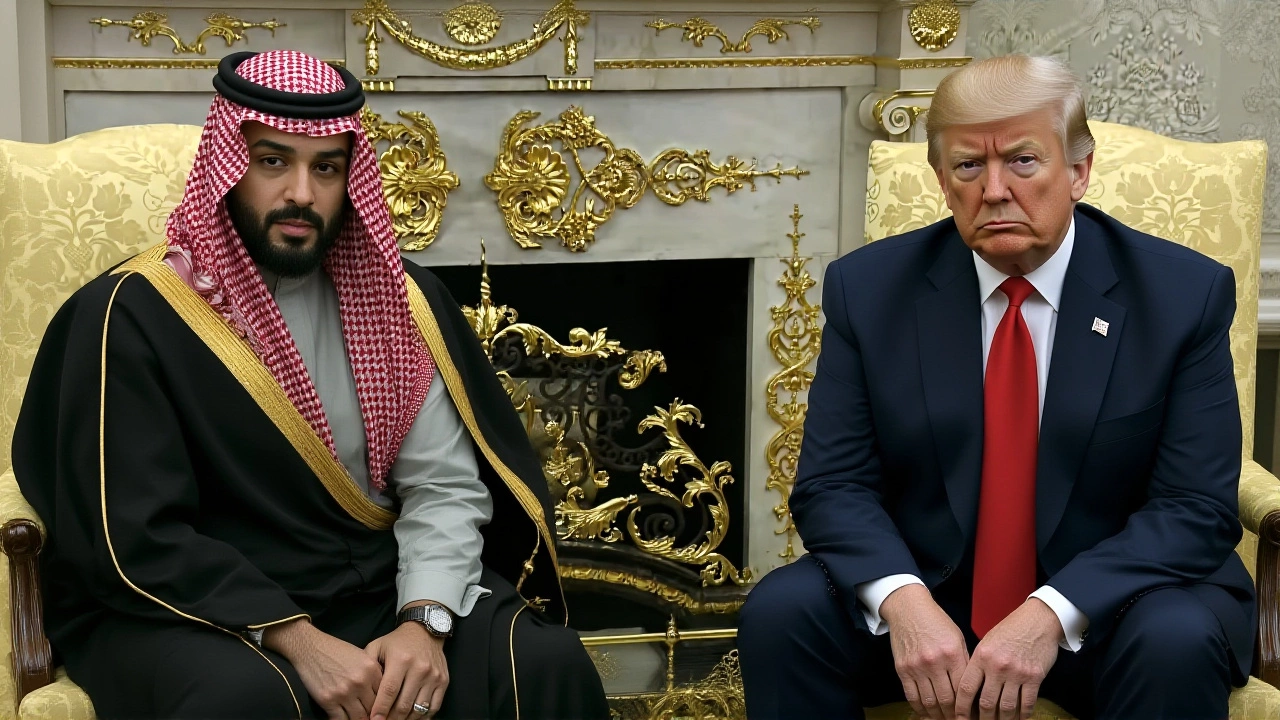 Trump welcomes Saudi crown prince as Khashoggi killing fades into background